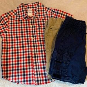 Carter’s Shirt and Shorts size 2T